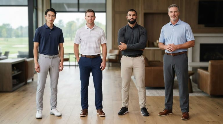 Golf Pants Fit Types Explained: Slim, Regular, Relaxed & More – Which One Matches Your Brand’s Customer Mix?