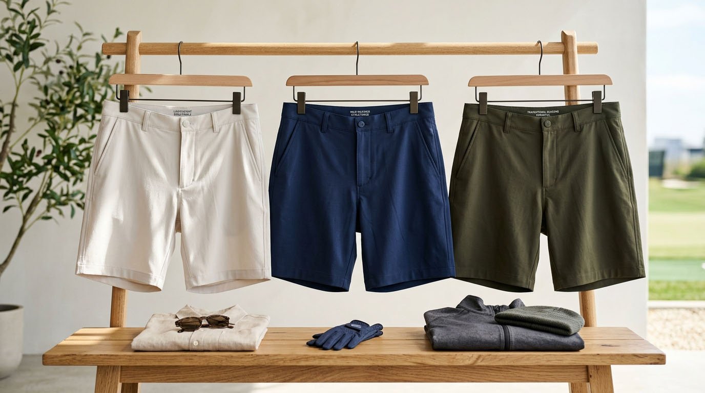 Golf shorts weather and performance guide Golf shorts for different weather conditions
