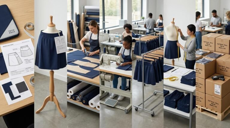 Golf Skort OEM Process: From Design to Mass Production