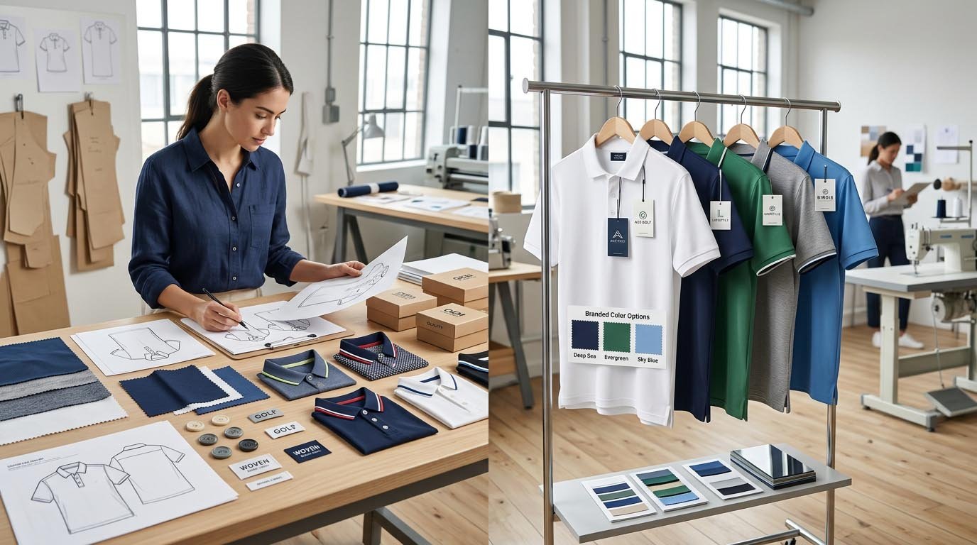 OEM vs ODM golf apparel manufacturing