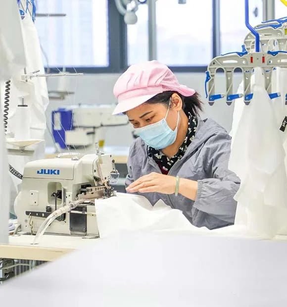 FUWAY sewing and production process