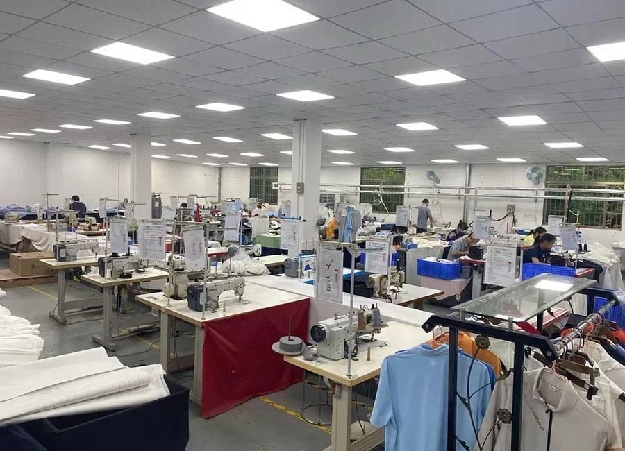 Sewing and assembly line