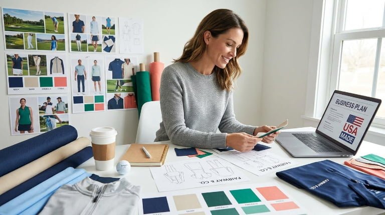 How to Start a Golf Clothing Brand in the USA