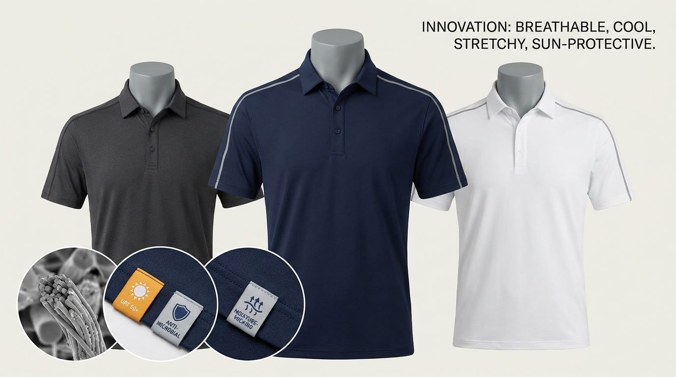 performance innovation and cooling technology in golf apparel golf performance technology 2027
