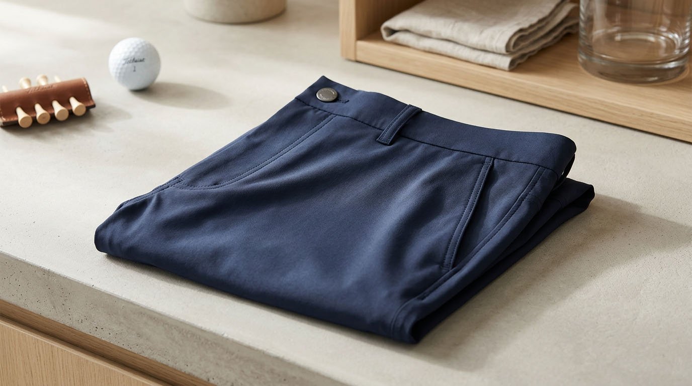 Polyester golf shorts fabric