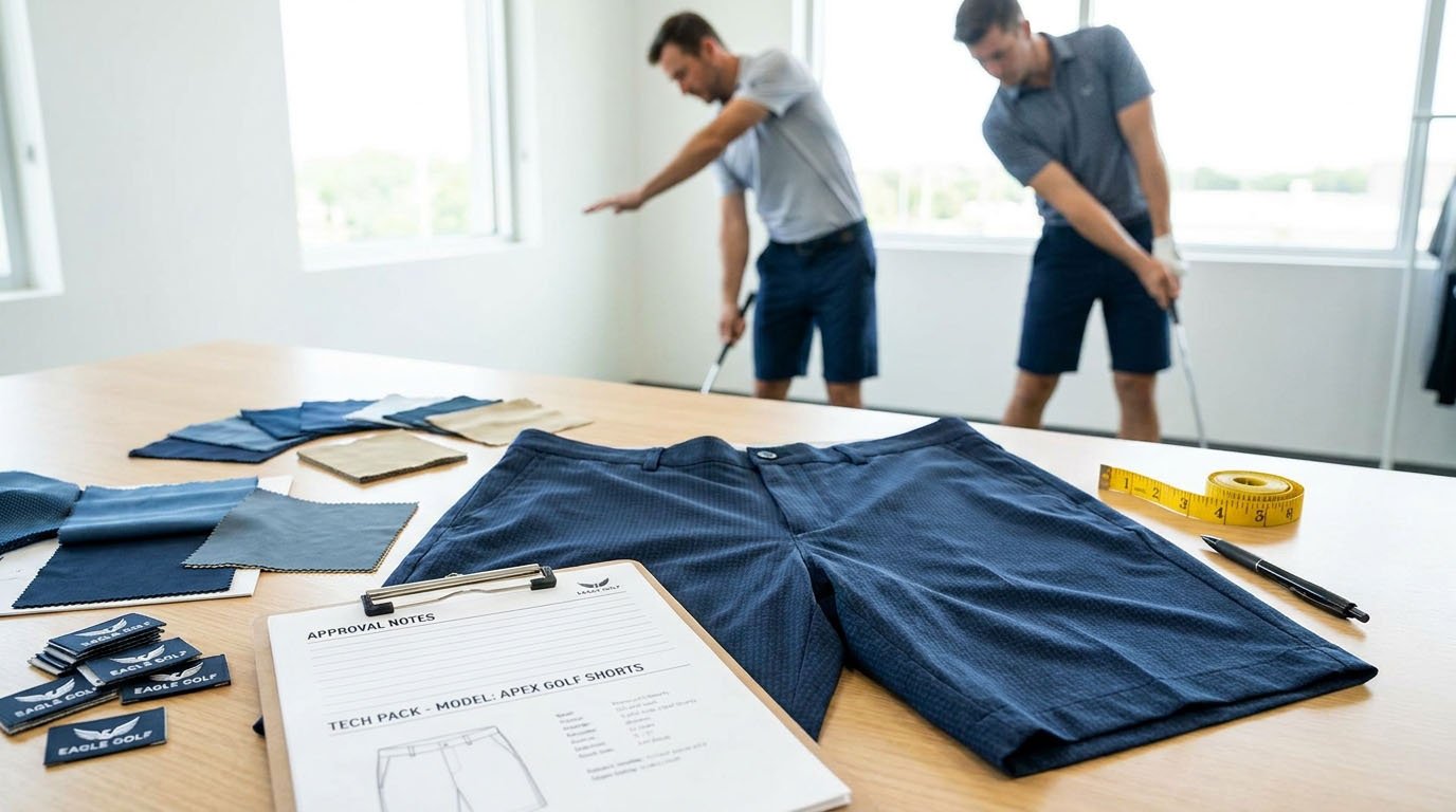 Best Golf Shorts Fabric for Hot Weather Best golf shorts fabric for hot weather with lightweight breathable woven materials