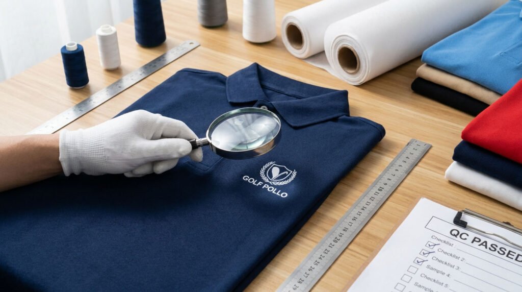 How to Build an Embroidery Quality Control Checklist for Golf Apparel