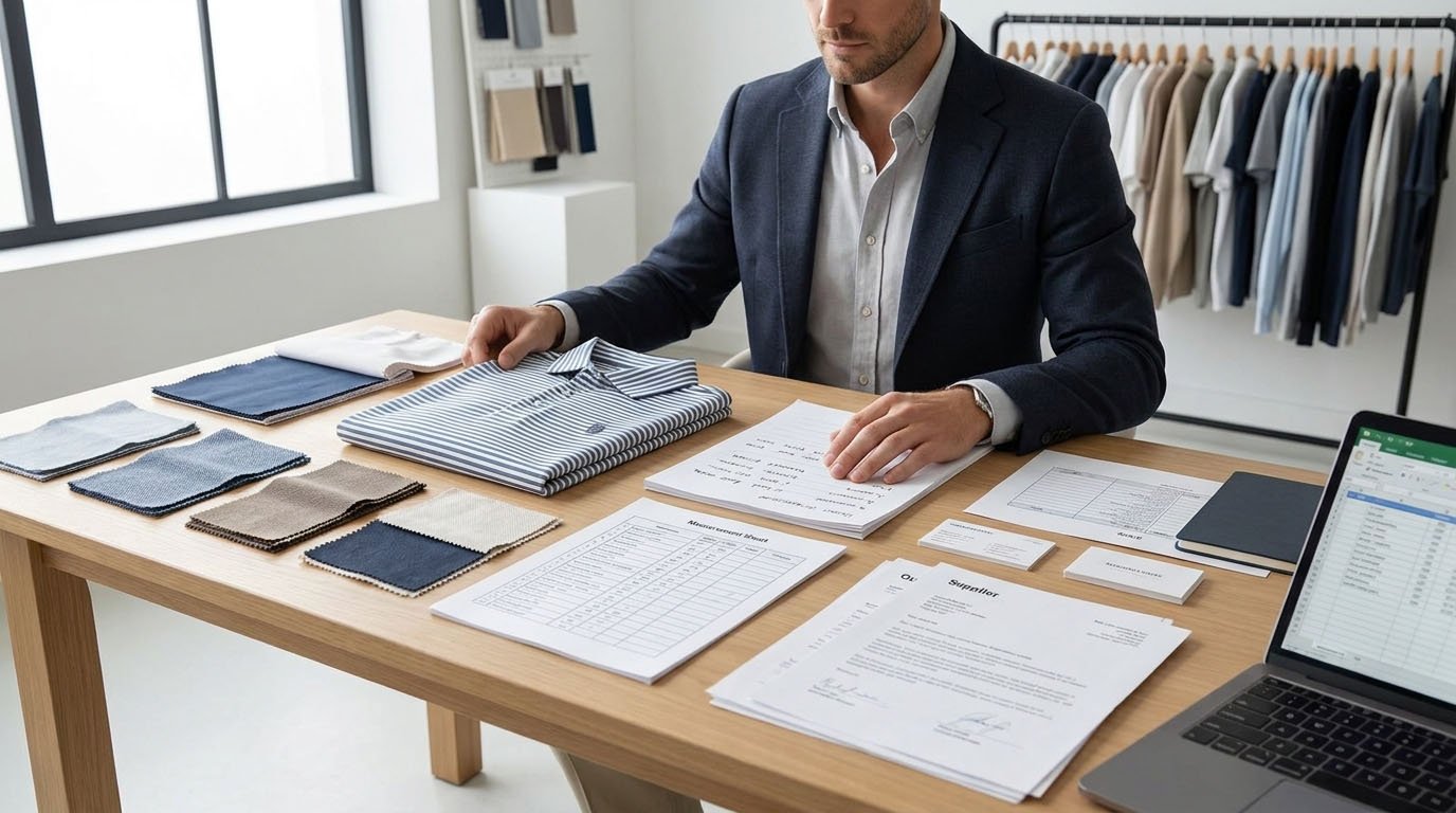 Golf Apparel RFQ Template: What to Send a Manufacturer