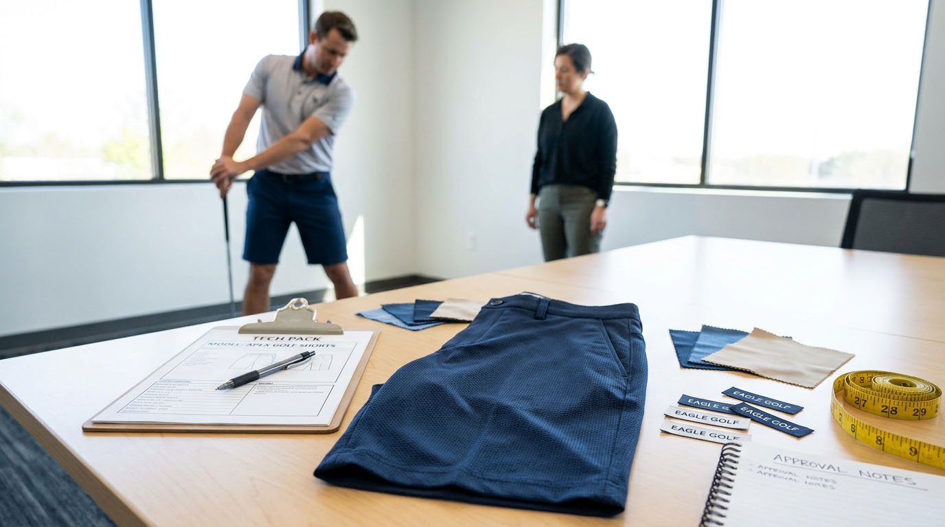 Golf Shorts Fabric Climate Sourcing Matrix Golf shorts fabric sourcing comparison for dry heat and humid weather