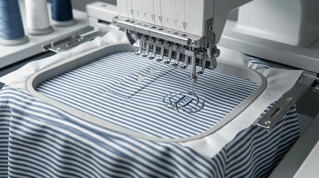 How to Embroider a Golf Polo Without Puckering?
