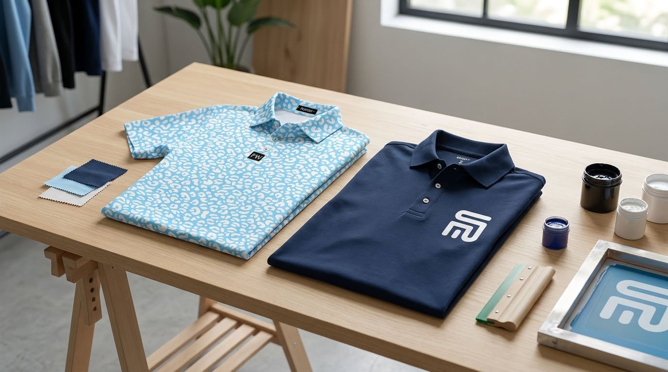 Sublimation vs Screen Printing for Golf Shirts: Which Is Better?