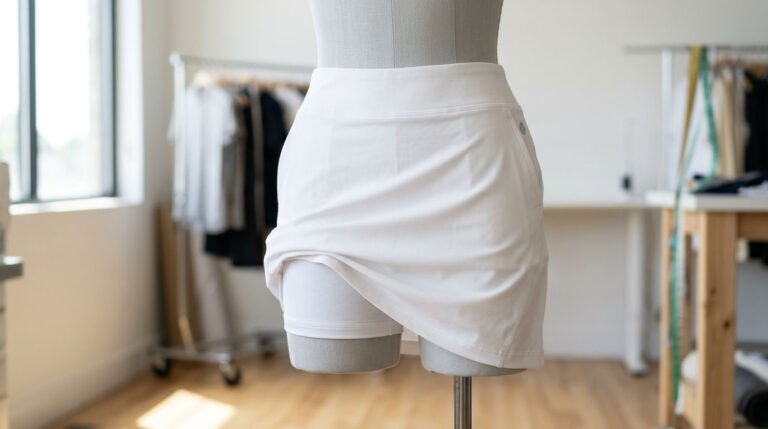 White Golf Skorts: How to Ensure Opacity and Liner Quality in Production